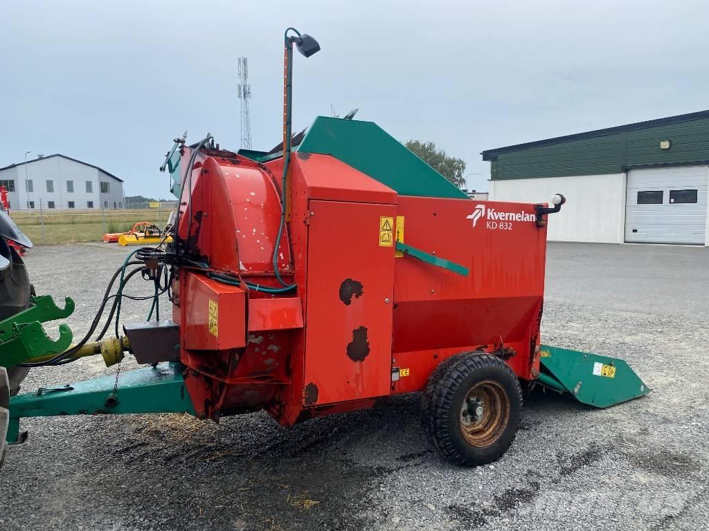 Kverneland KD832 Drviče a rezače balíkov