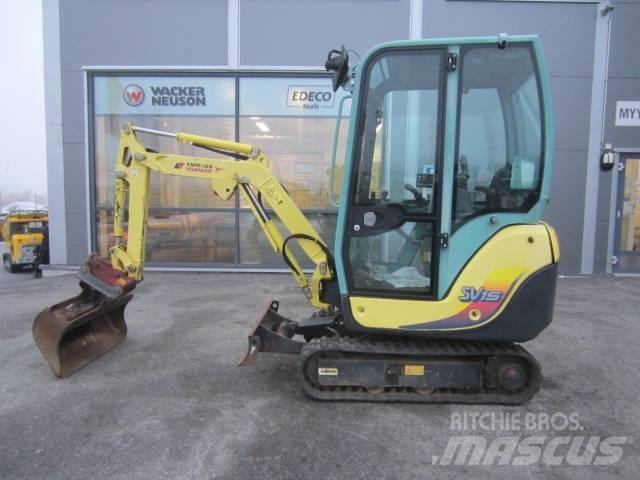 Yanmar SV 15 Mini rýpadlá < 7t