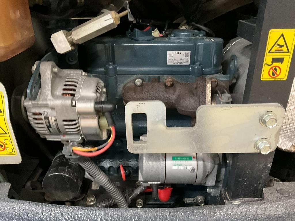 Kubota KX 018-4 Mini rýpadlá < 7t