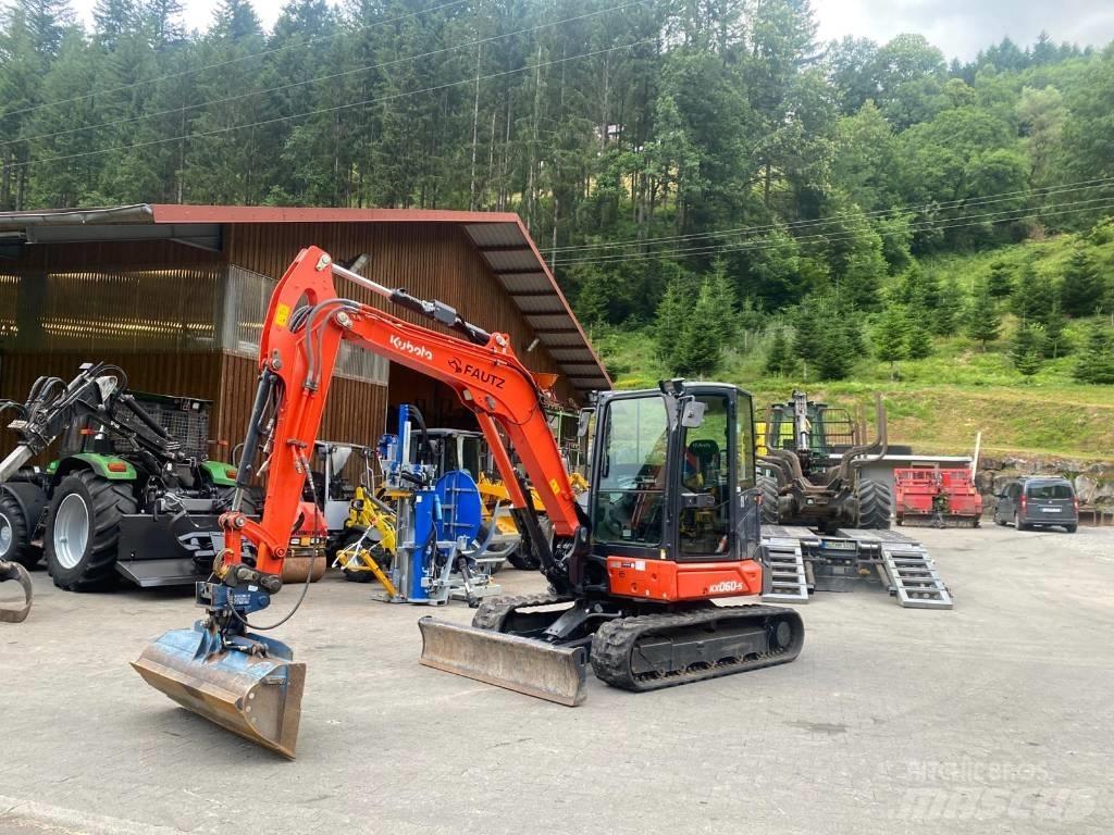 Kubota KX 060-5 Mini rýpadlá < 7t