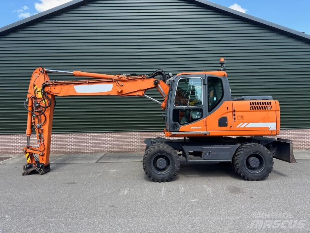 Doosan DX 170 W Kolesové rýpadlá