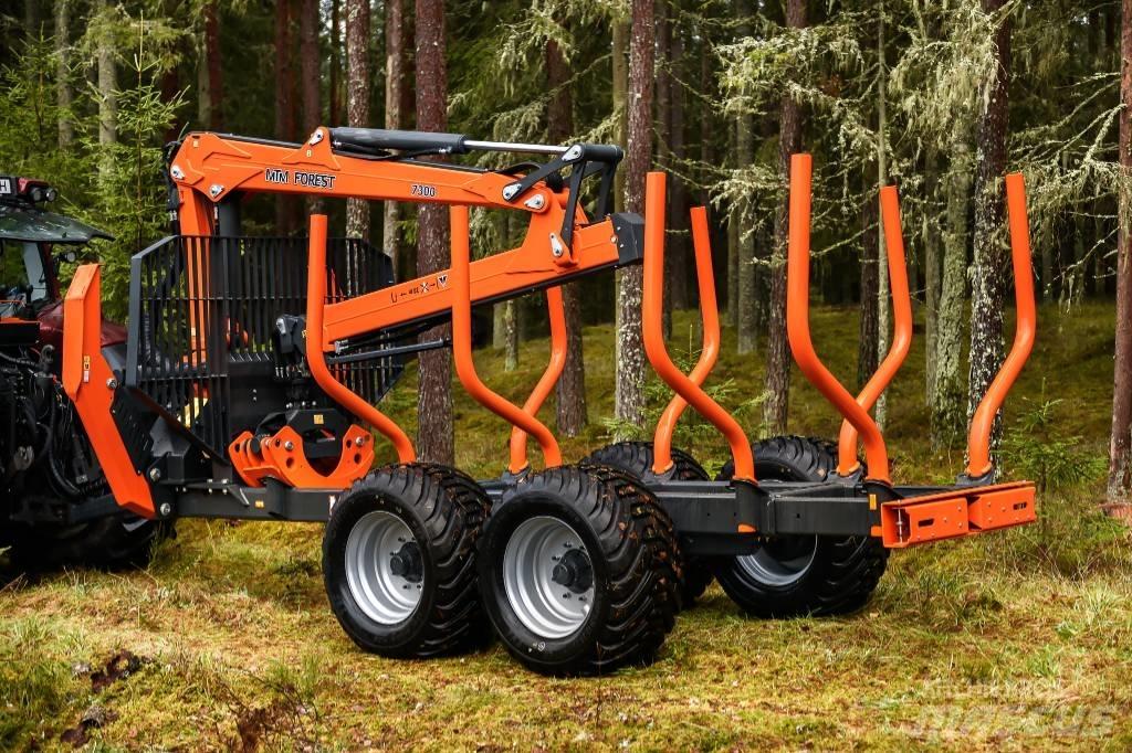  MTM 14T 7300 Lesnícke prívesy