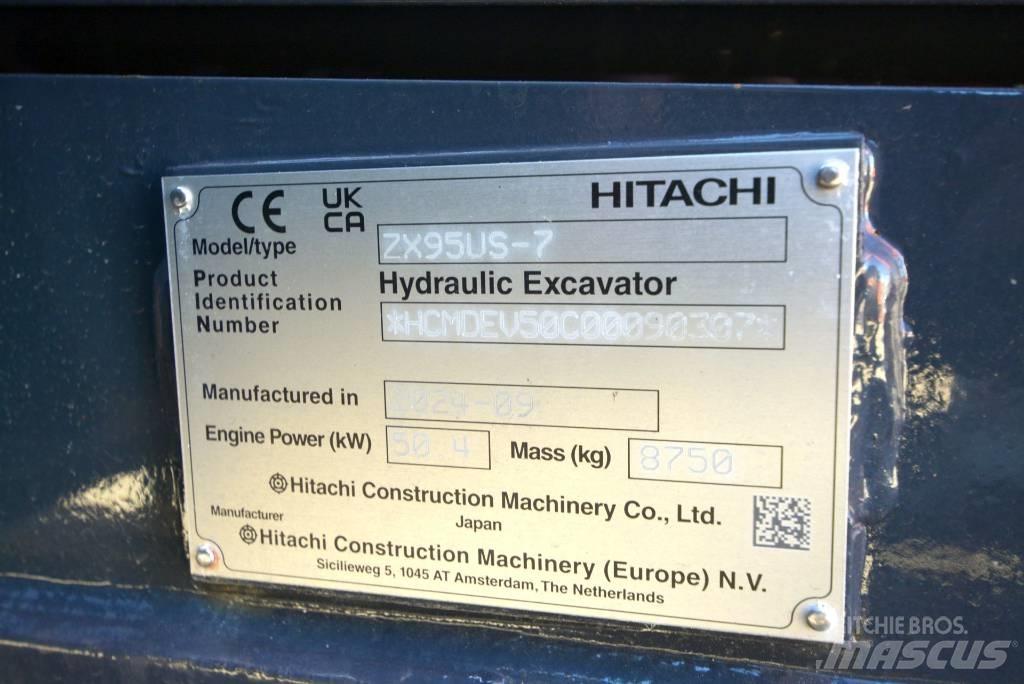 Hitachi ZX 95 US-7 Midi rýpadlá 7 t - 12 t