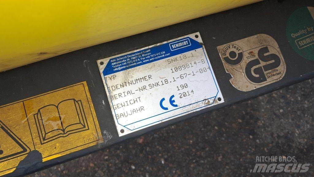 Nido SNK18.1 Snežné pluhy, predné snežné radlice