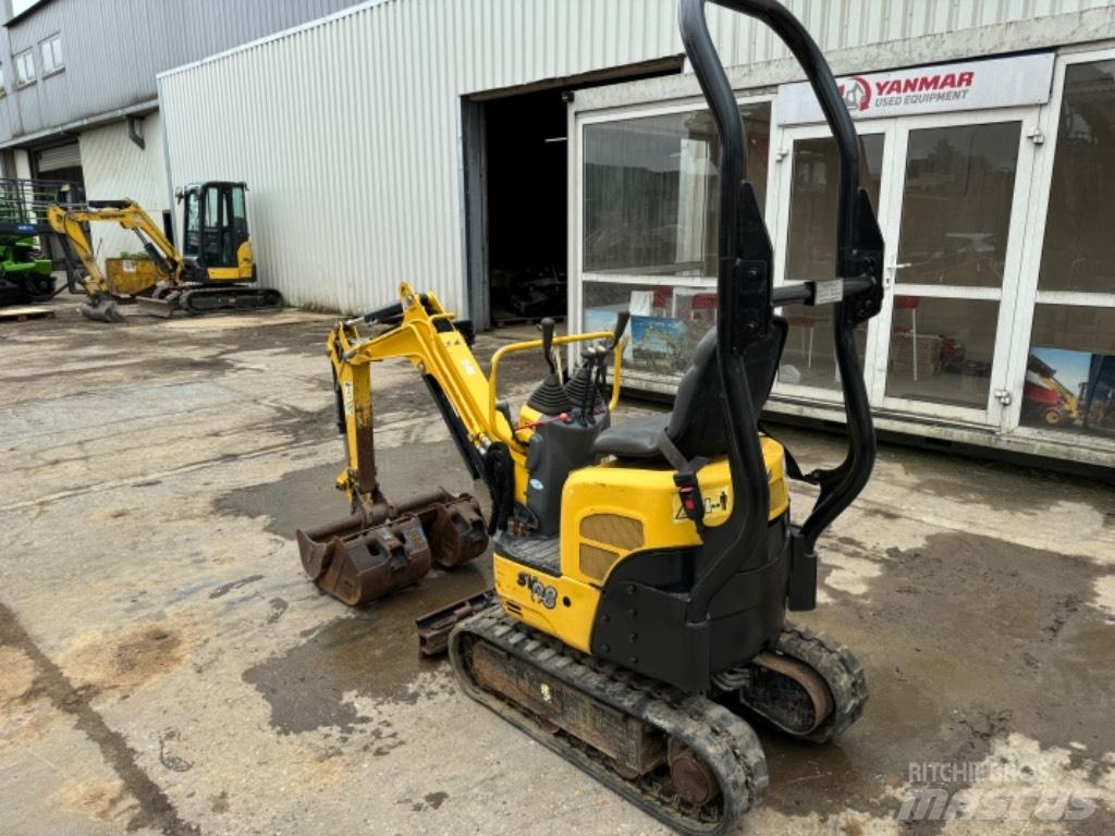 Yanmar SV08 (1C088) Mini rýpadlá < 7t