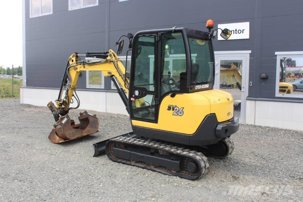 Yanmar SV 26 Mini rýpadlá < 7t