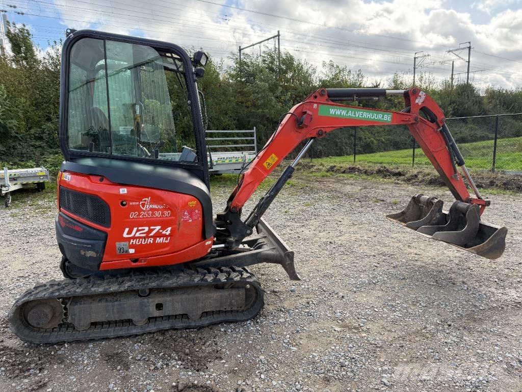 Kubota U 27-4 Mini rýpadlá < 7t