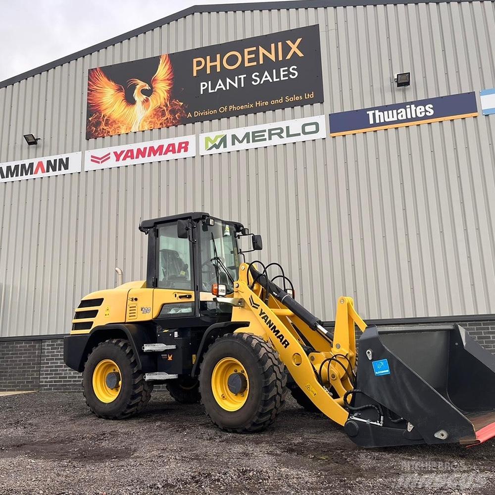 Yanmar V 120 Kolesové rýpadlá