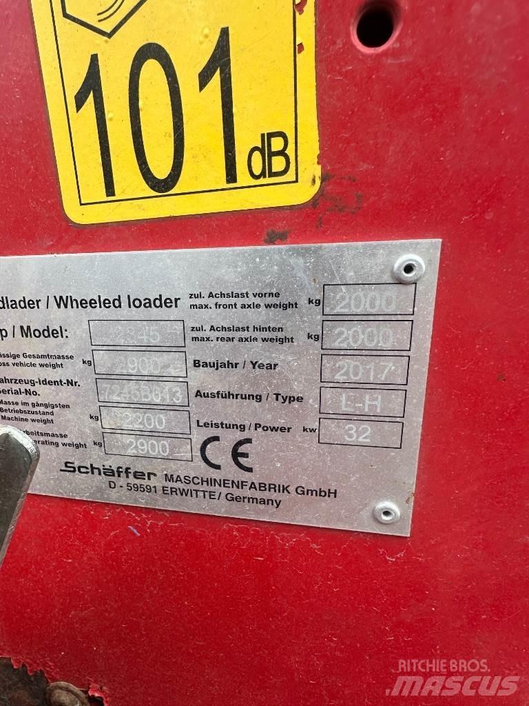 SCHAEFER 2345 Viacúčelové nakladače