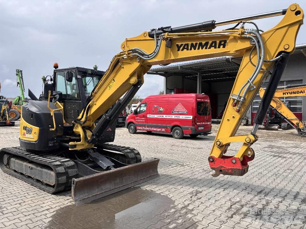 Yanmar VIO 80-2PB Midi rýpadlá 7 t - 12 t