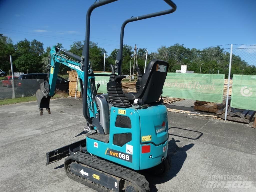 Sunward SWE 08 B Mini rýpadlá < 7t