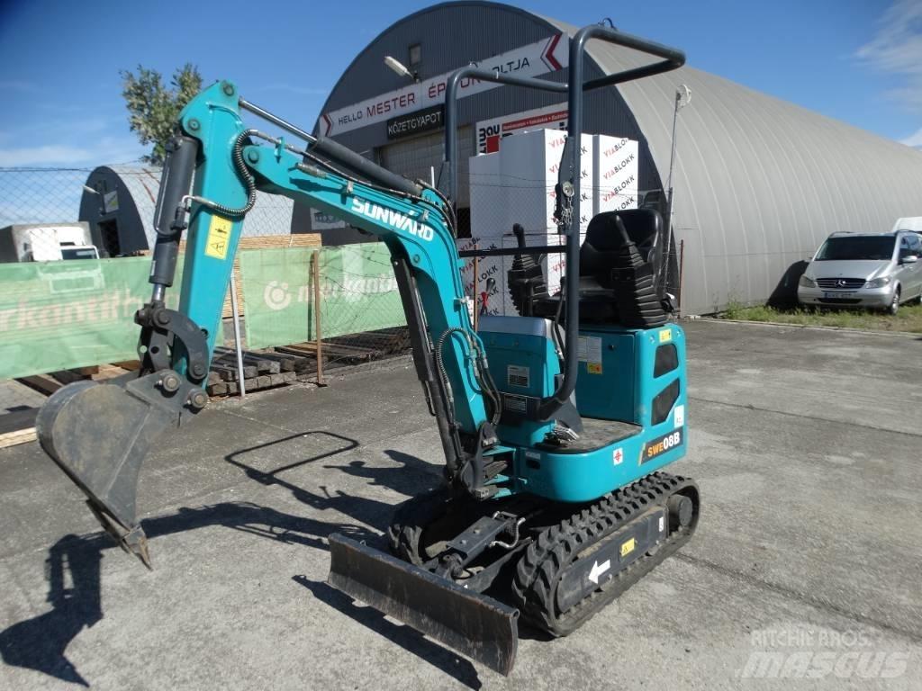 Sunward SWE 08 B Mini rýpadlá < 7t