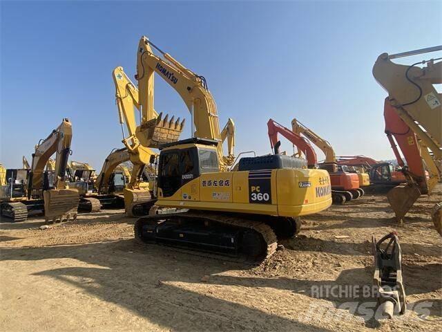 Komatsu PC360 Pásové rýpadlá