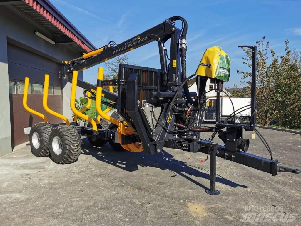 Country C700PRO/T90S Lesné nakladače