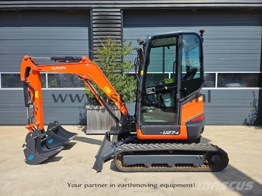 Kubota U 27-4 Mini rýpadlá < 7t