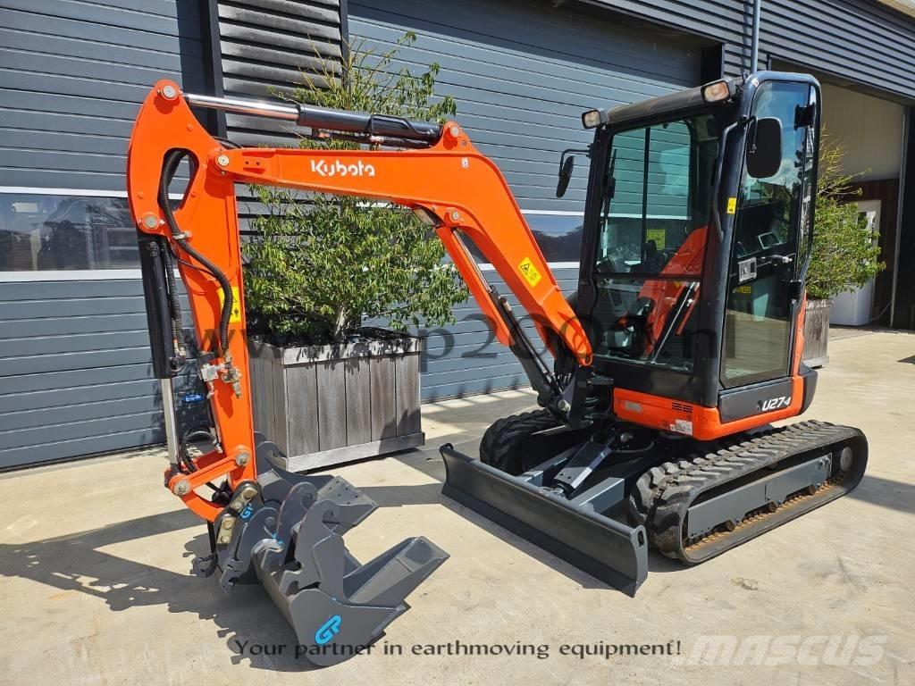 Kubota U 27-4 Mini rýpadlá < 7t