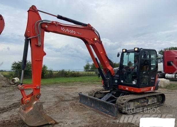 Kubota KX080-4S2 Pásové rýpadlá
