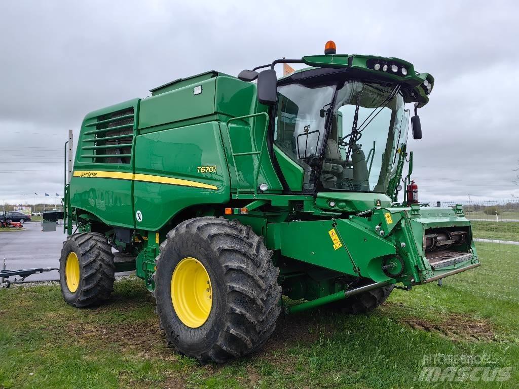 John Deere T 670 i Kombinované zberacie stroje