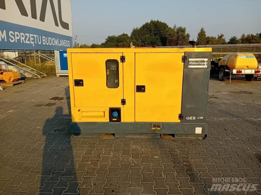 Atlas Copco QES60 Naftové generátory