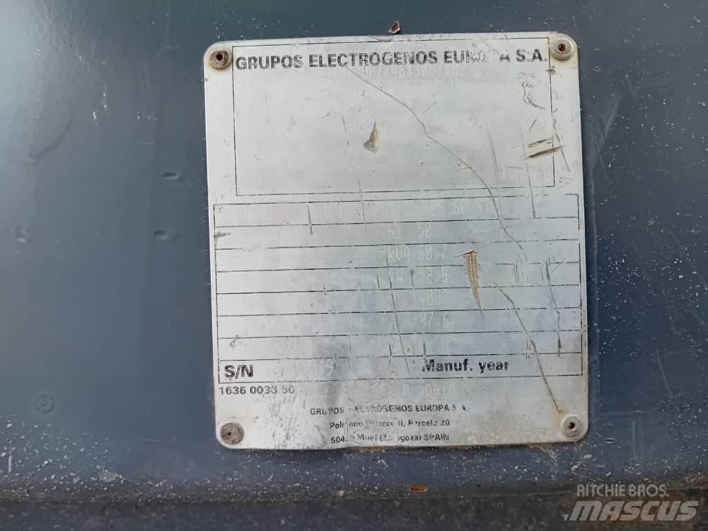 Atlas Copco QES60 Naftové generátory