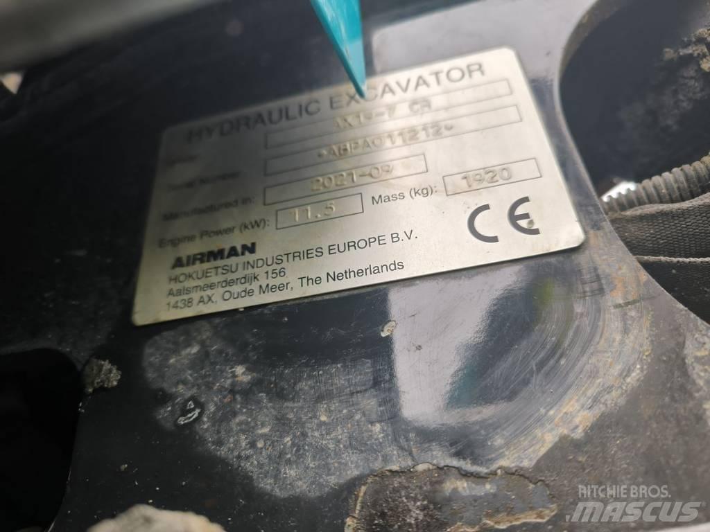 Airman AX19 Mini rýpadlá < 7t