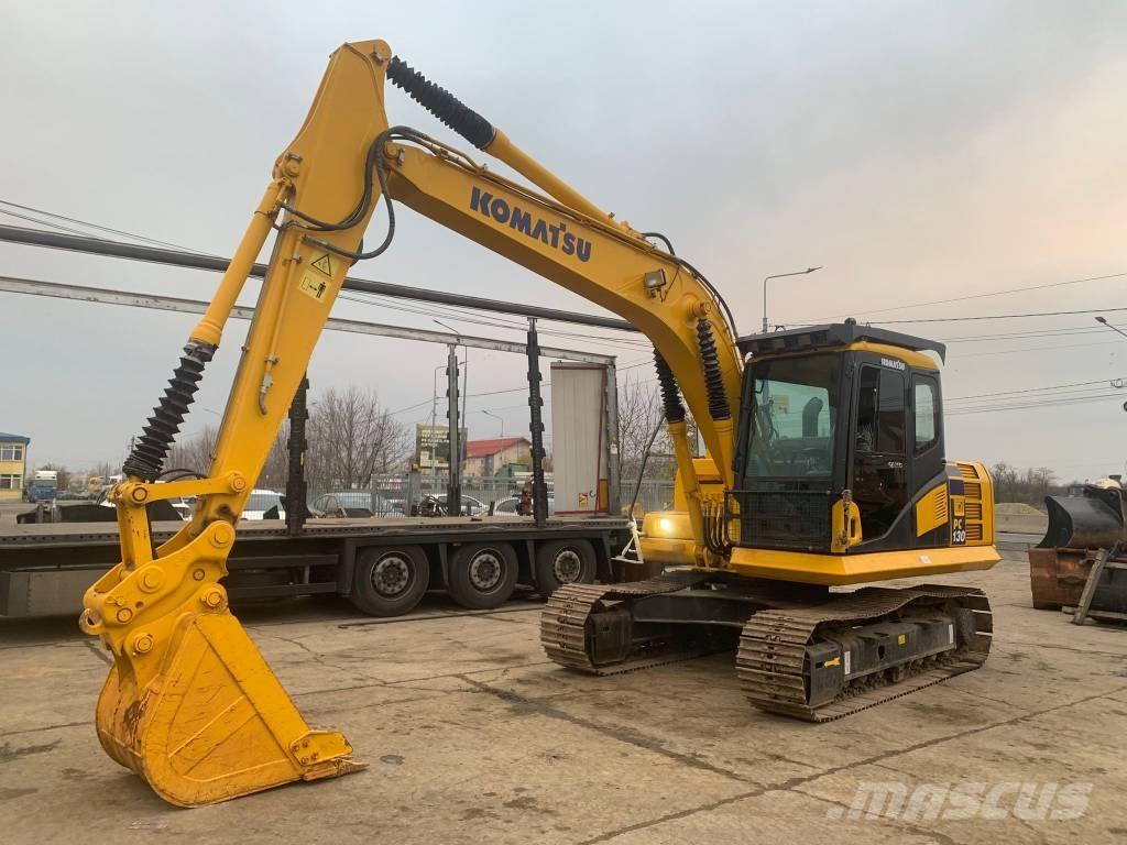 Komatsu PC 130 Pásové rýpadlá