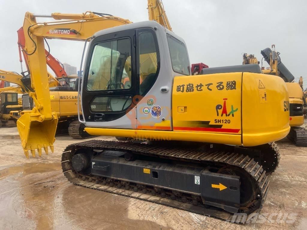 Sumitomo SH120A-3 Pásové rýpadlá