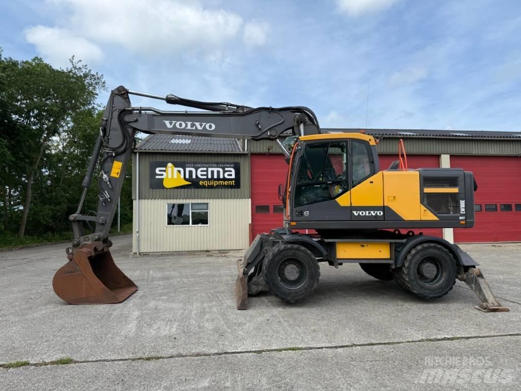 Volvo EW180E Kolesové rýpadlá