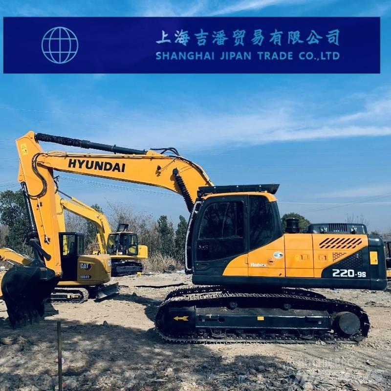 Hyundai R220 Pásové rýpadlá