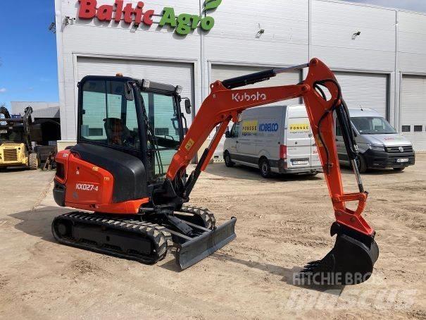 Kubota KX027-4 Mini rýpadlá < 7t