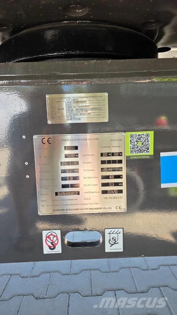 Zoomlion ZA 20 J Kĺbové plošiny