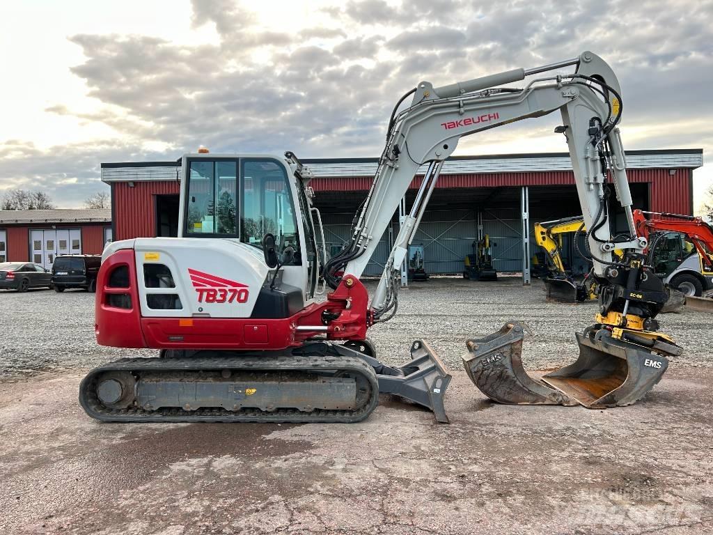 Takeuchi TB370 Mini rýpadlá < 7t