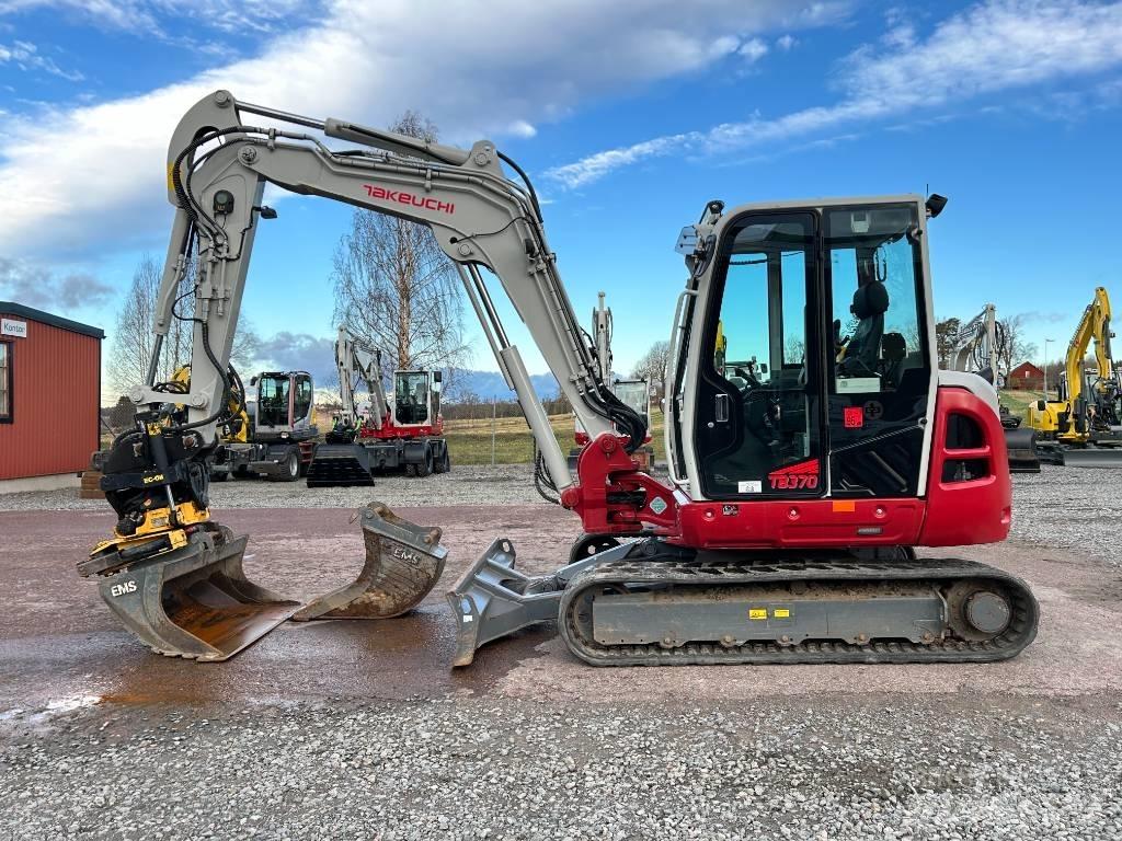 Takeuchi TB370 Mini rýpadlá < 7t