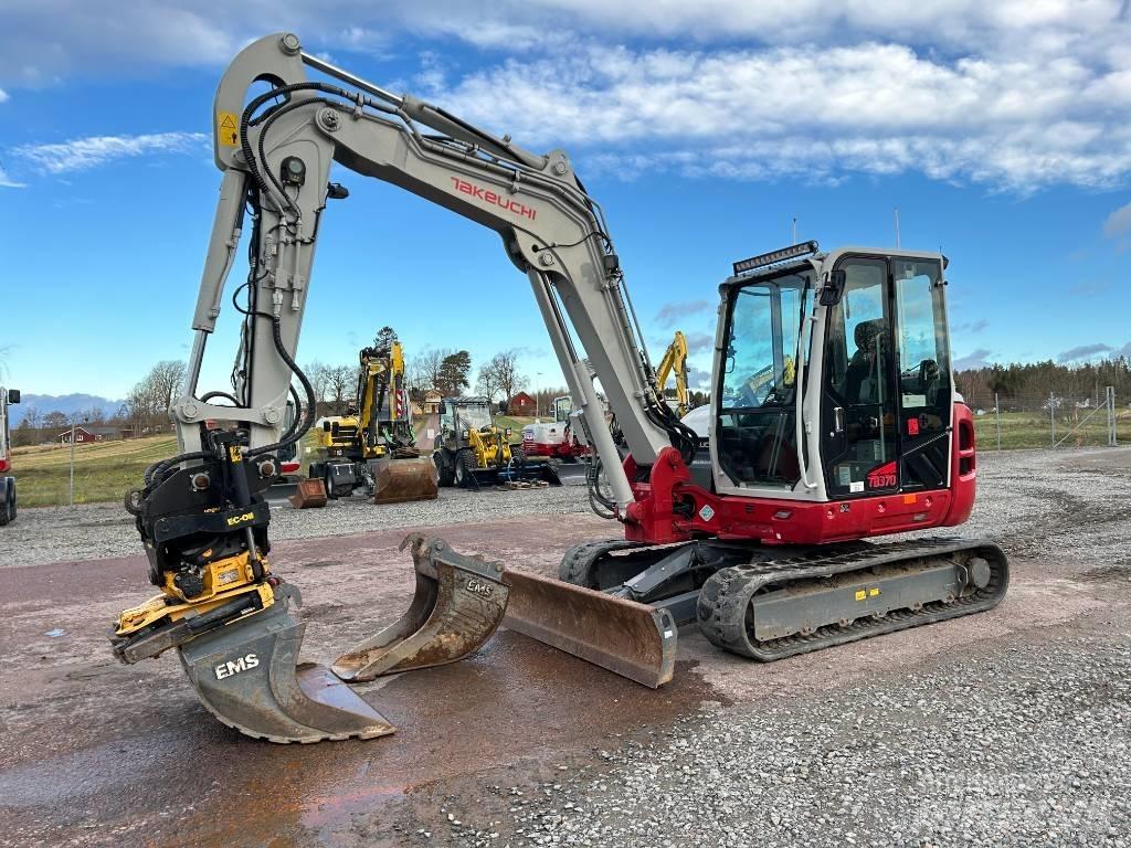 Takeuchi TB370 Mini rýpadlá < 7t