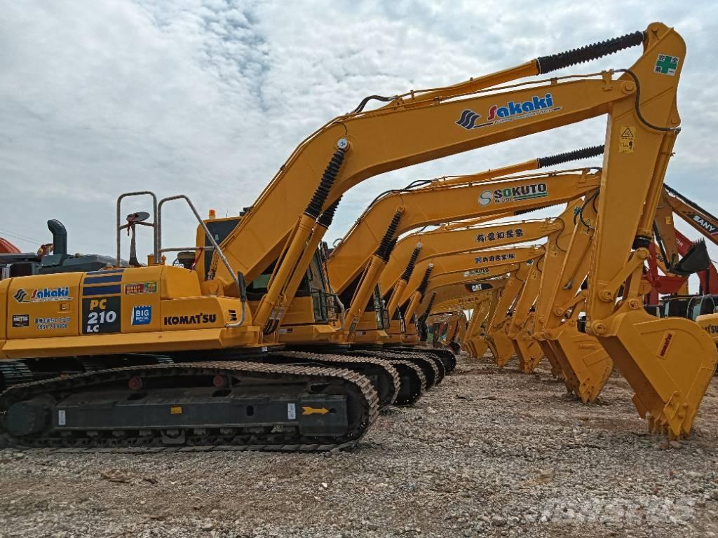 Komatsu PC 210 Pásové rýpadlá
