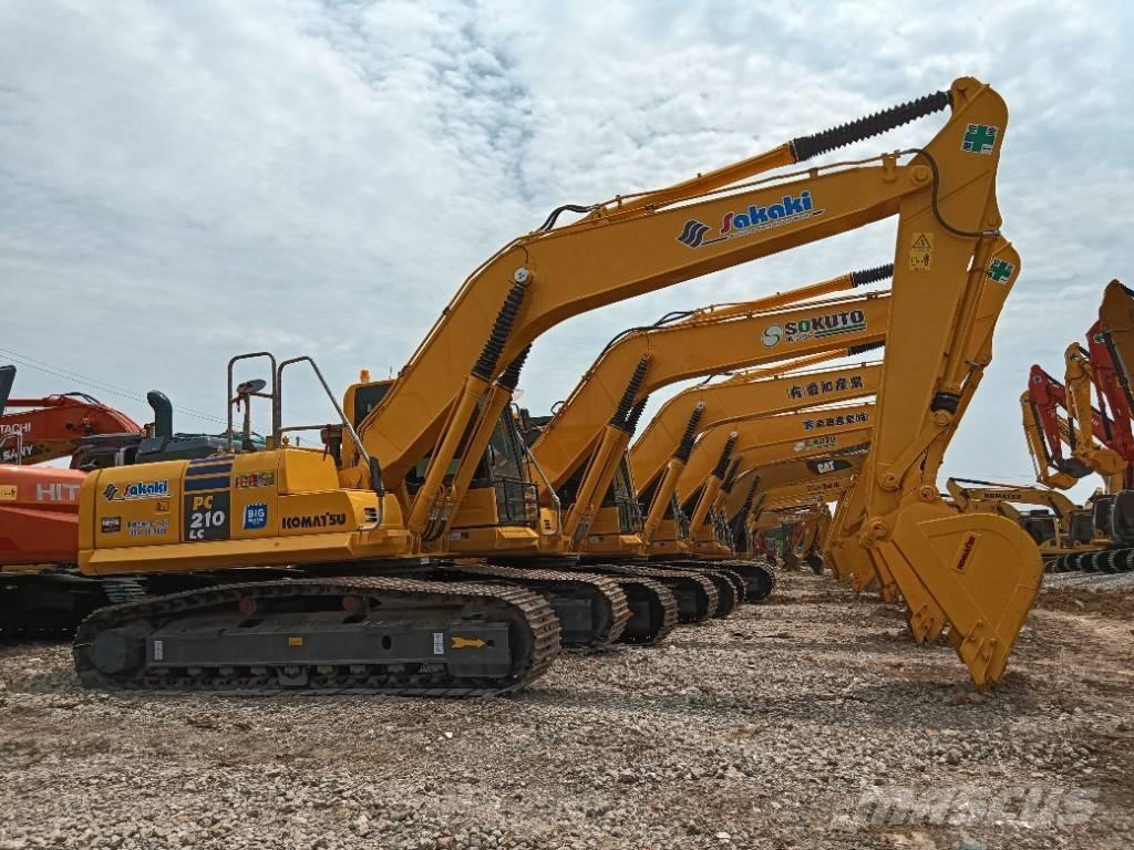 Komatsu PC 210 Pásové rýpadlá