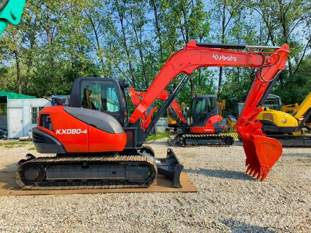 Kubota KX 080-4 Mini rýpadlá < 7t