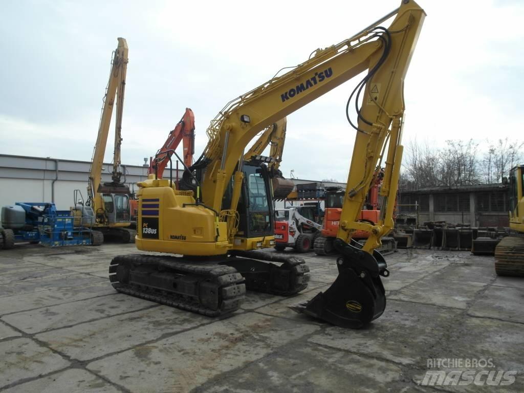 Komatsu PC 138 US-11 Pásové rýpadlá