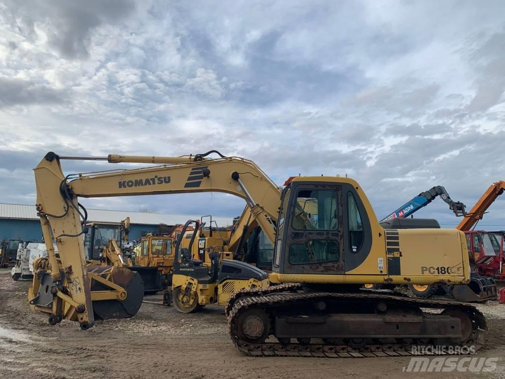 Komatsu PC 180 LC-6K Pásové rýpadlá