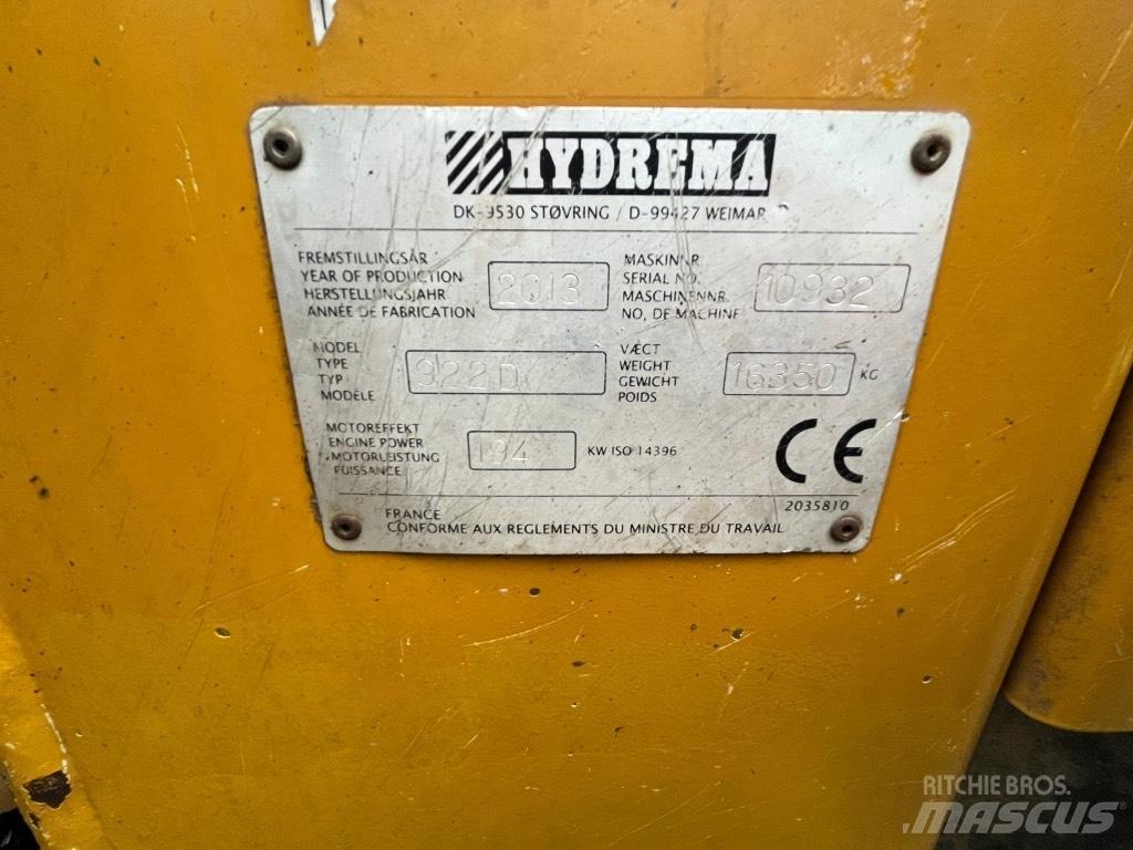 Hydrema 922 D Kĺbové nákladné autá