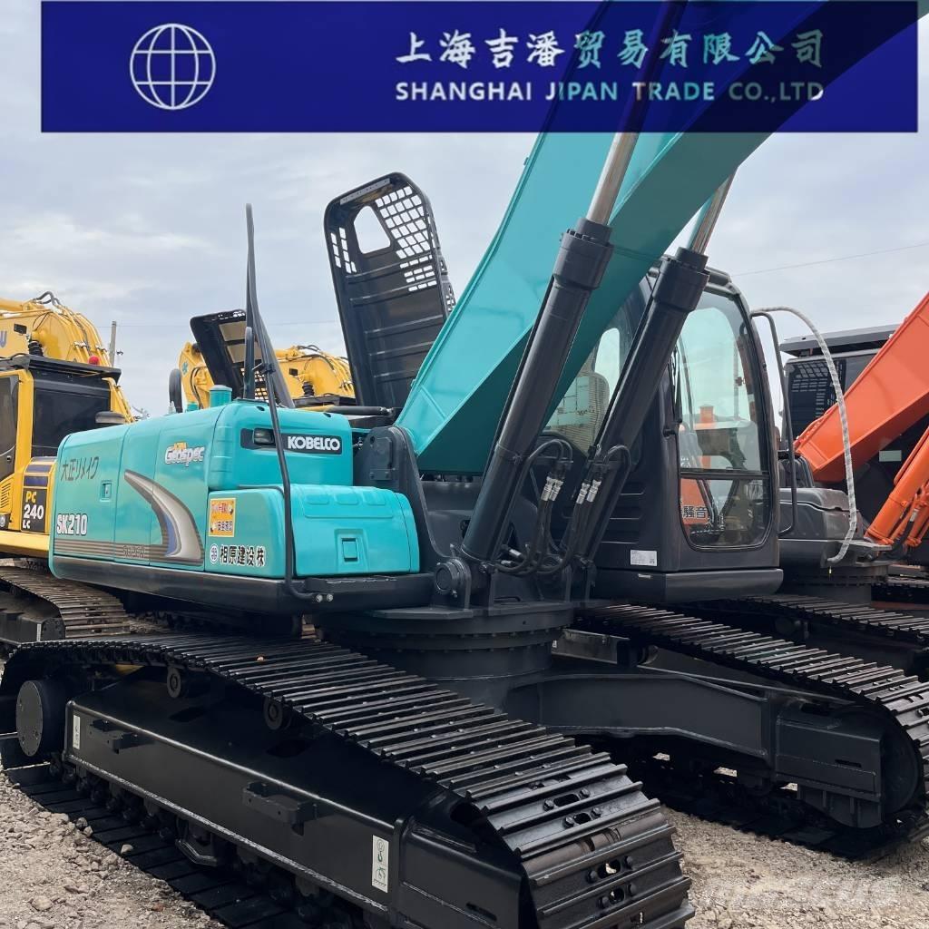 Kobelco SK 210 Pásové rýpadlá