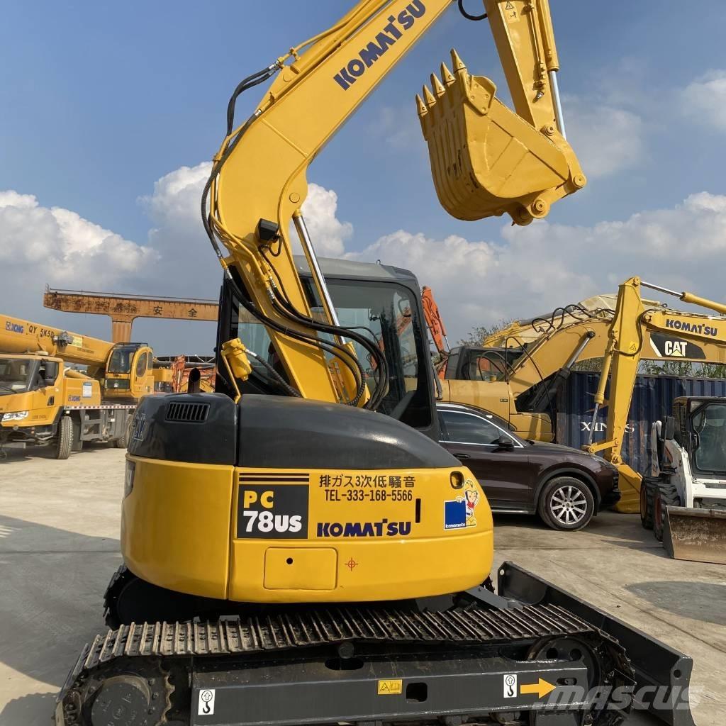 Komatsu PC 78 US Pásové rýpadlá