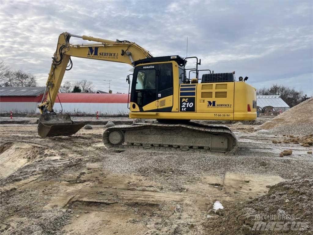 Komatsu PC210LC-11 Pásové rýpadlá