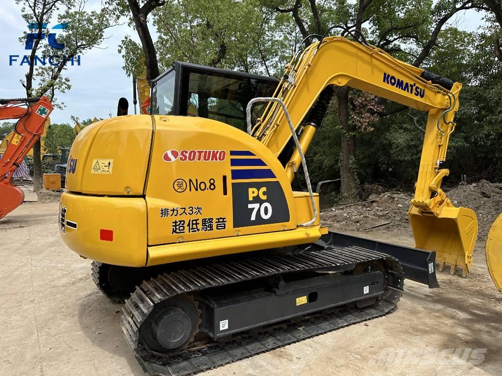 Komatsu PC 70 Pásové rýpadlá