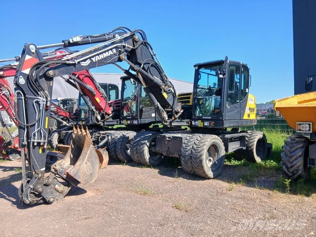 Yanmar B 110 W Kolesové rýpadlá