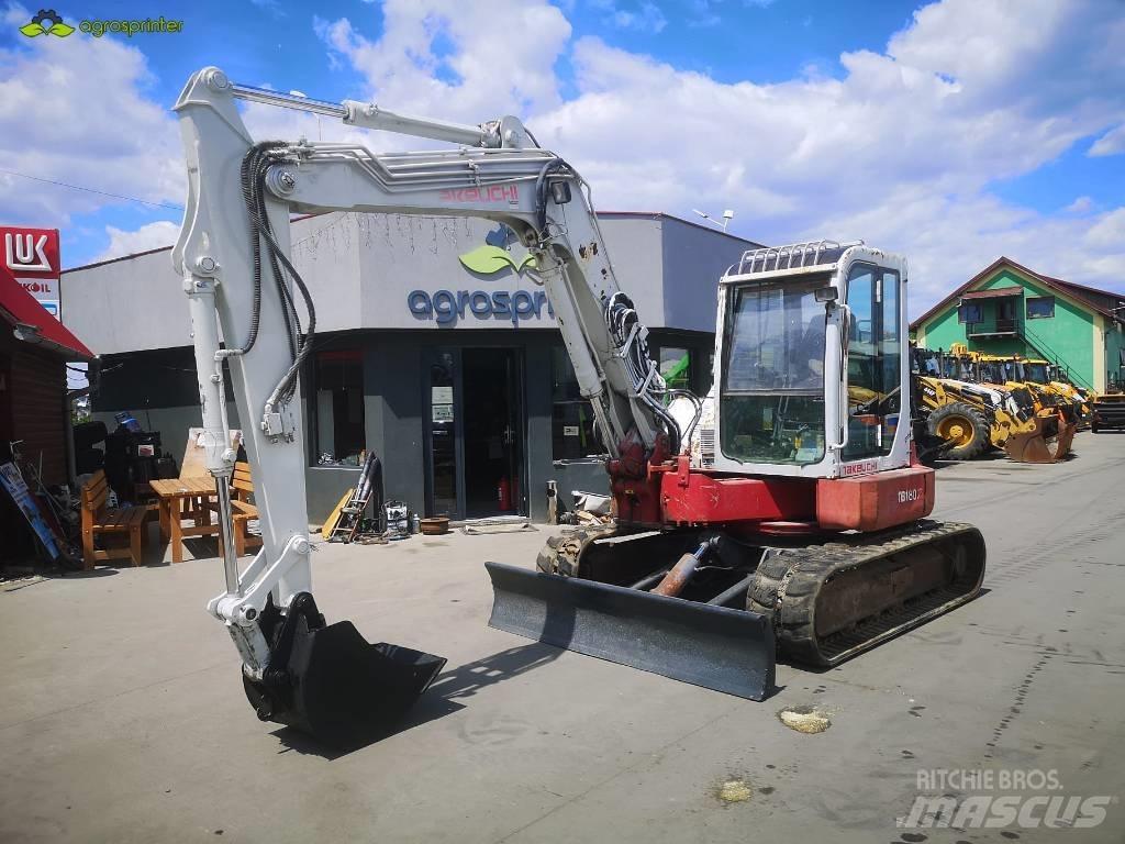 Takeuchi TB180FR Midi rýpadlá 7 t - 12 t