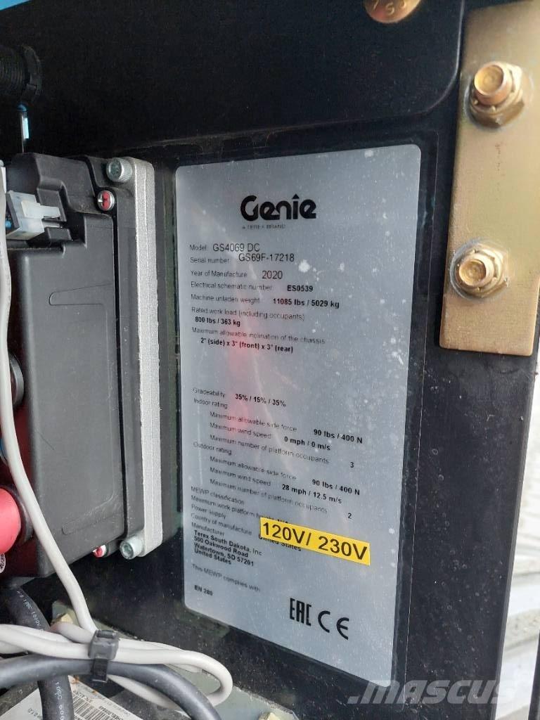 Genie GS 4069 DC Nožnicové zdvíhacie plošiny