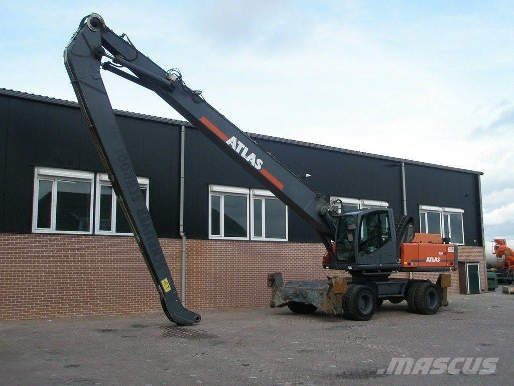 Atlas 350MH Stroje pre manipuláciu s odpadom