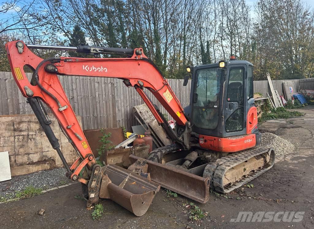 Kubota U 55-4 Mini rýpadlá < 7t