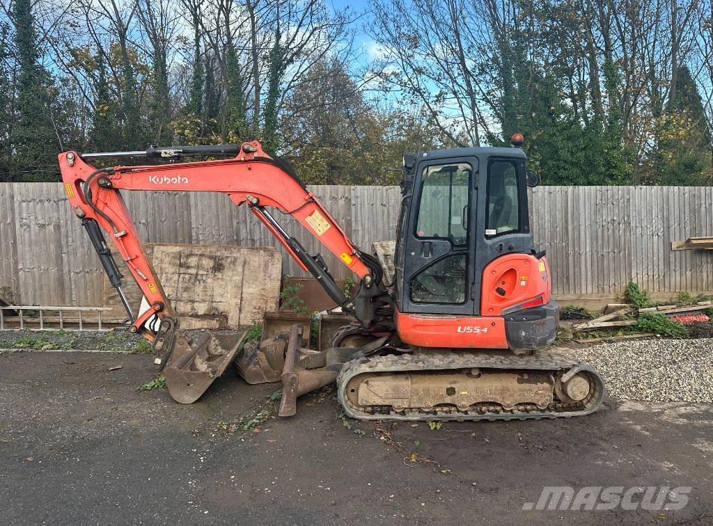 Kubota U 55-4 Mini rýpadlá < 7t